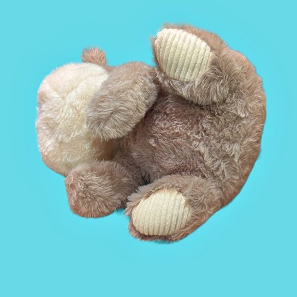 Spark Create Imagine Gray Donkey Plush Stuffed Animal Rattle Crinkle Ears 9 Inch - Picture 6 of 8